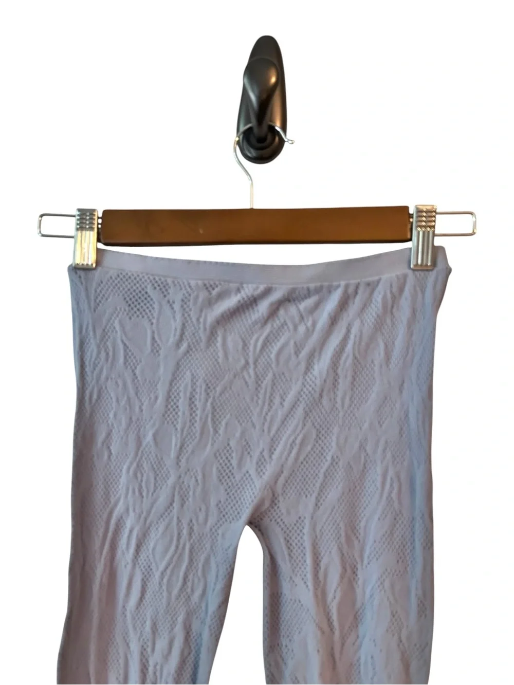 Free People Intimately Soft Focus Seamless Leggings SZ M in Blue Steel